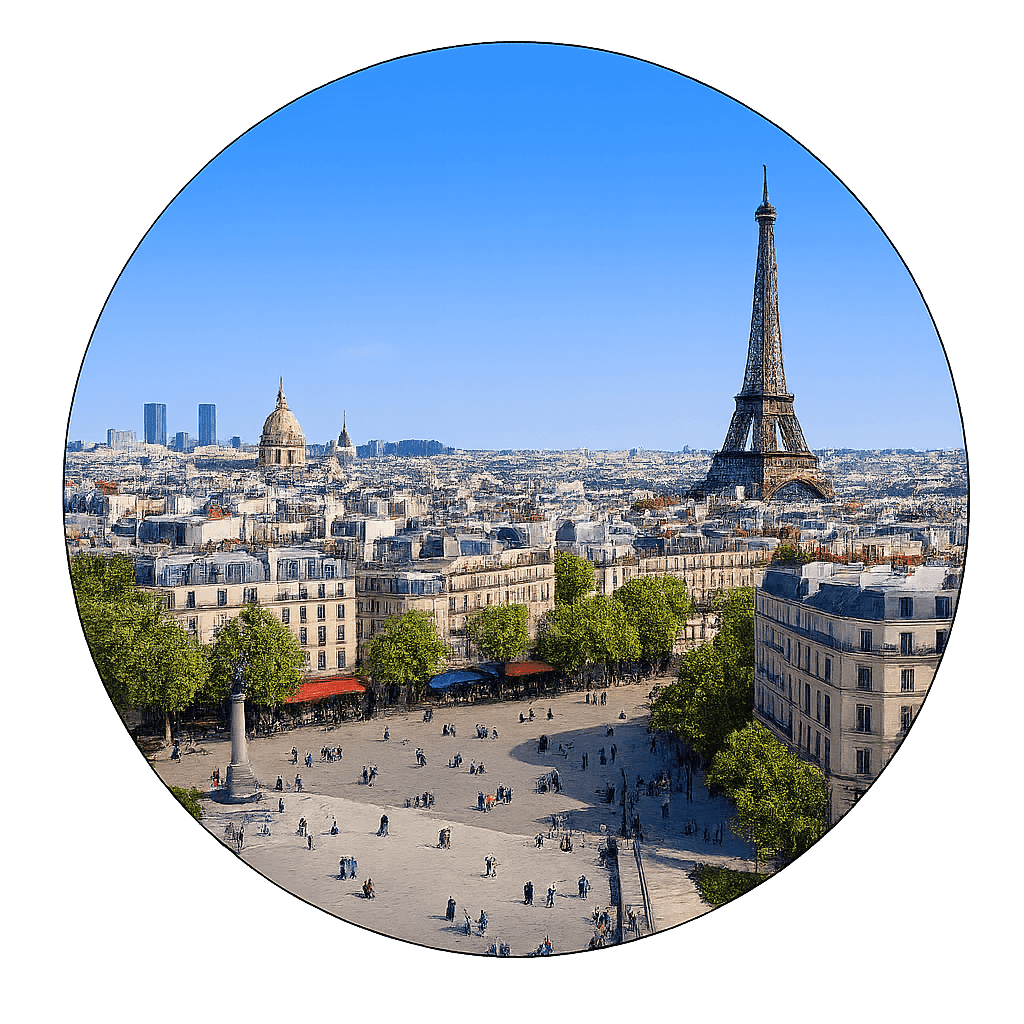 France Eiffel Tower Monument