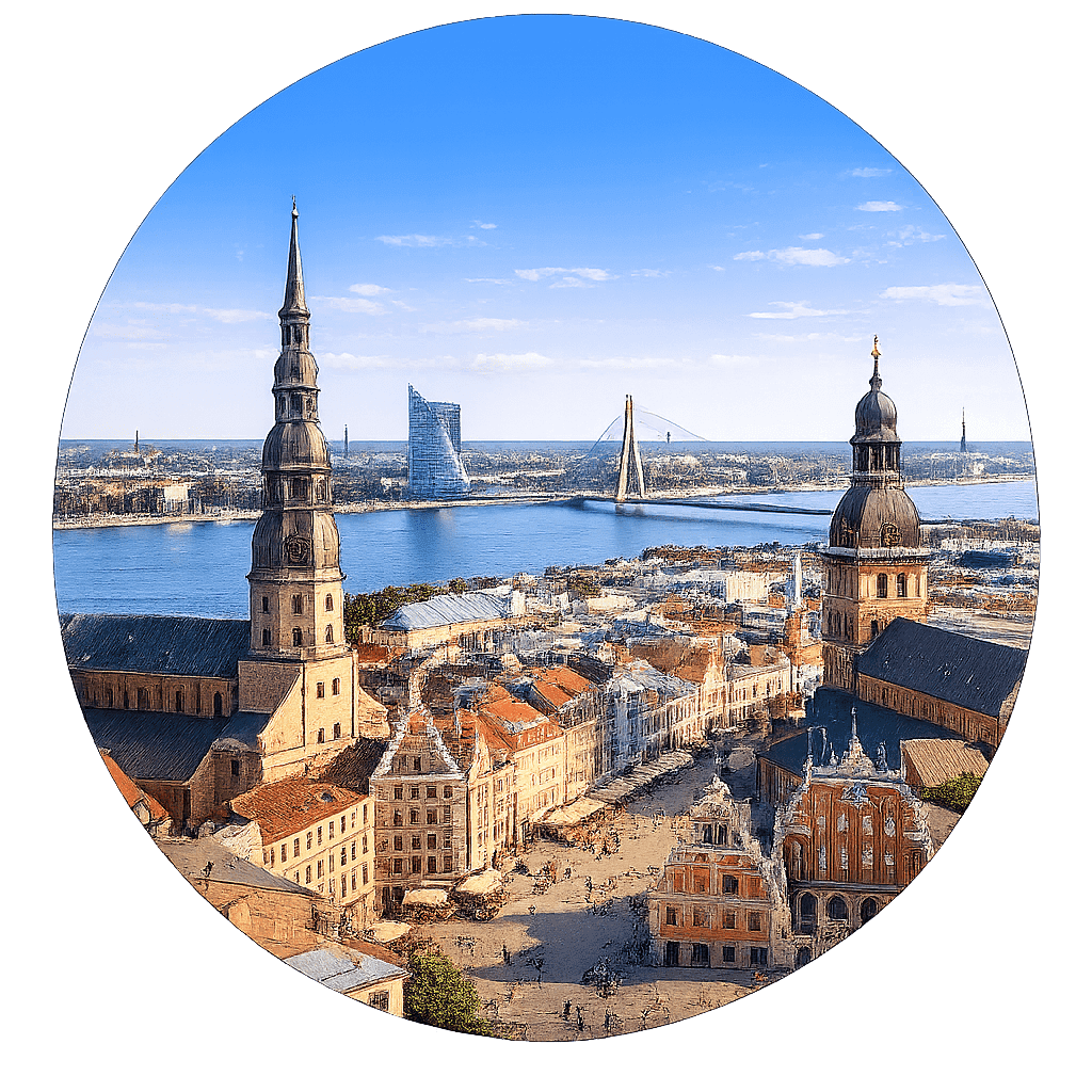 Latvia Monument Riga