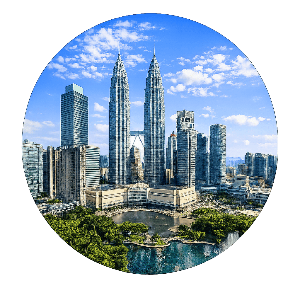 Malaysia Twin Towers Monument